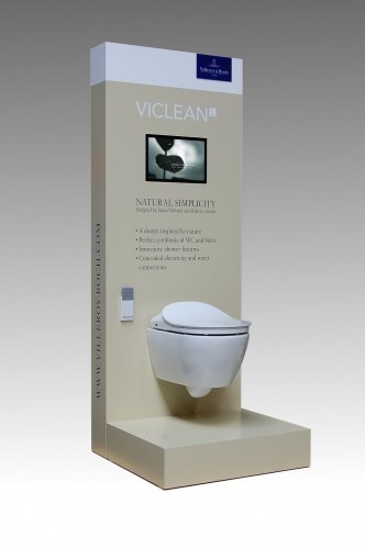 Display for ViClean for Villeroy & Boch